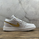 AIR JORDAN 1 LOW WRITE METALLIC GOLD