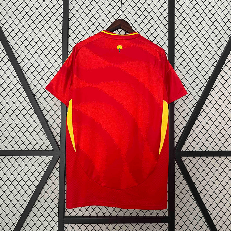 CAMISA DA SELEÇÃO DA ESPANHA 25/26 VERMELHO