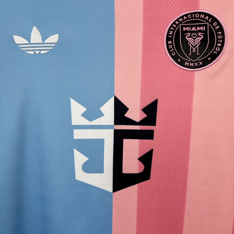 CAMISA DO MIAMI 25/26 AZUL E ROSA