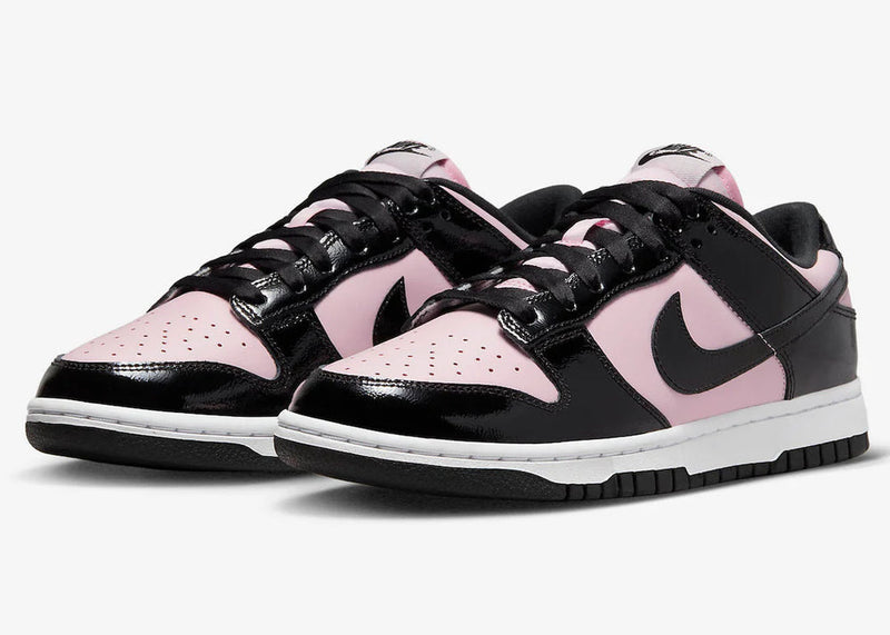 DUNK LOW BLACK PATENT PINK