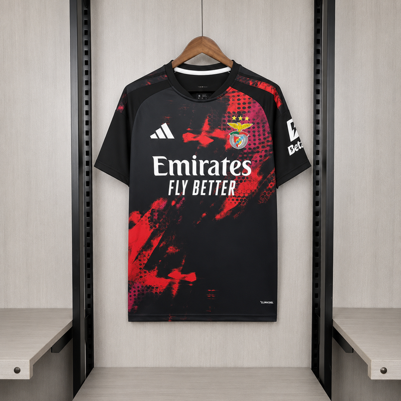 CAMISA DO BENFICA 26/27 PRETO
