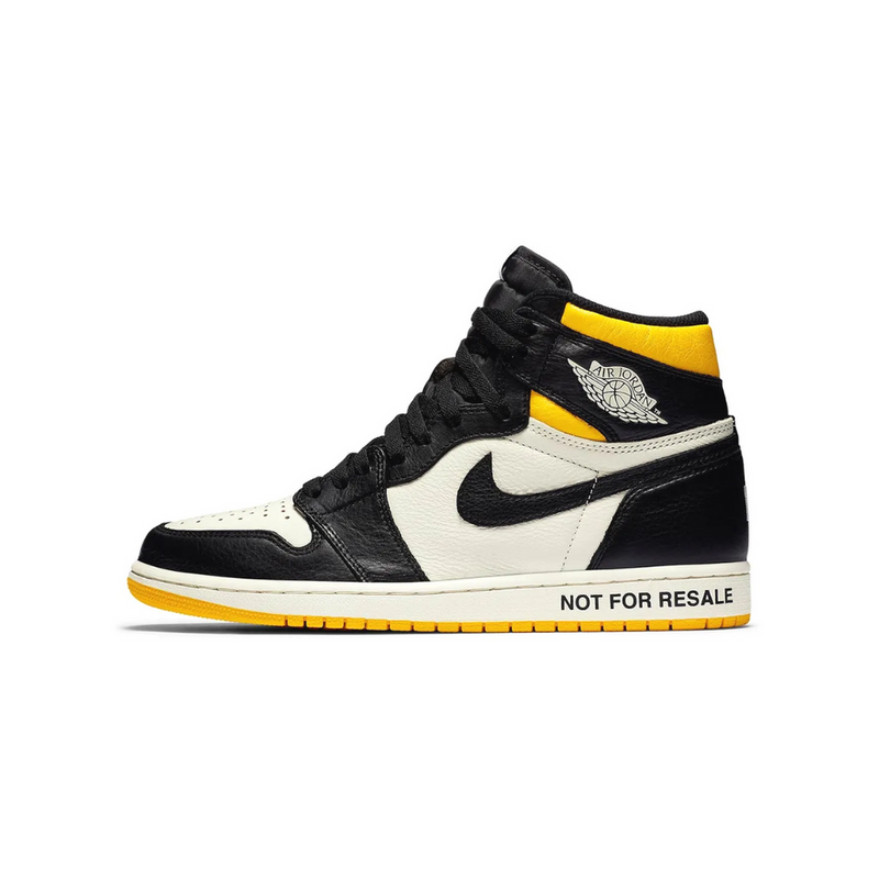 AIR JORDAN 1 HIGH RETRO NOT FOR RESALE VARSITY MAIZE