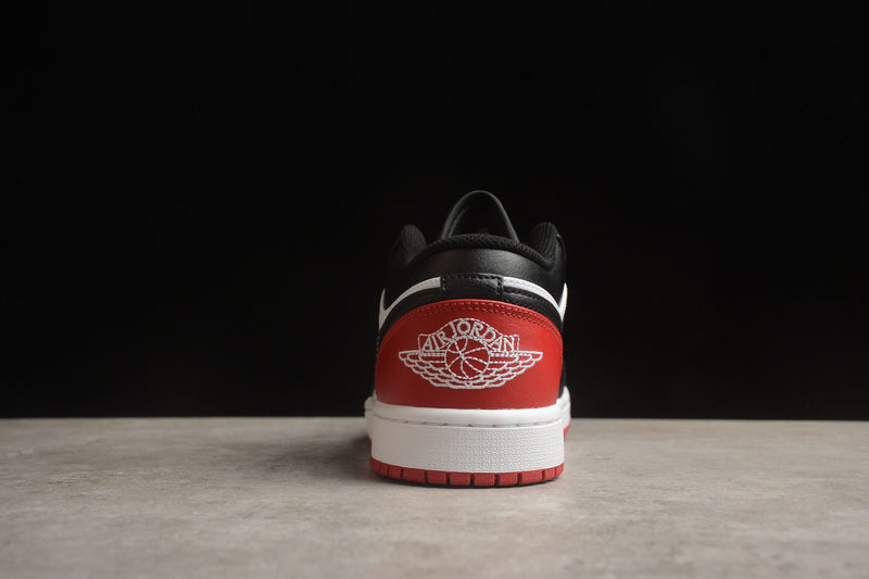 AIR JORDAN 1 LOW BRED TOE 2.0