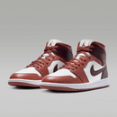 AIR JORDAN 1 MID DUSTY PEACH SAIL NIGHT MAROON