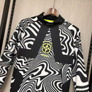 CAMISA DO BRASIL 26/27 GOLEIRO  PRETO E BRANCO