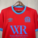 CAMISA DO BLACKBURN ROVERS  26/27 VERMELHA E AZUL