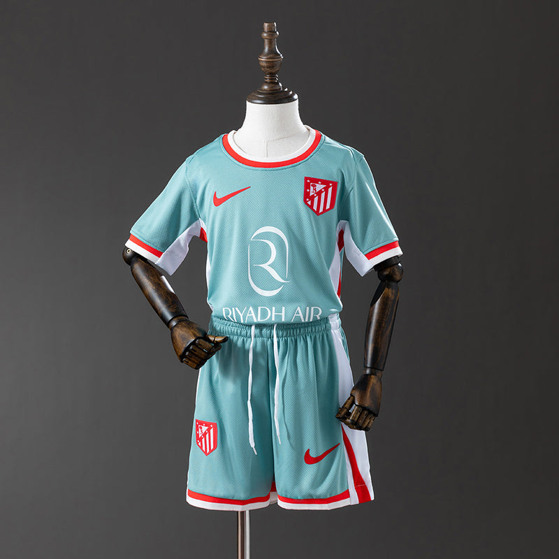 CONJUNTO INFANTIL ATLETICO DE MADRID CINZA