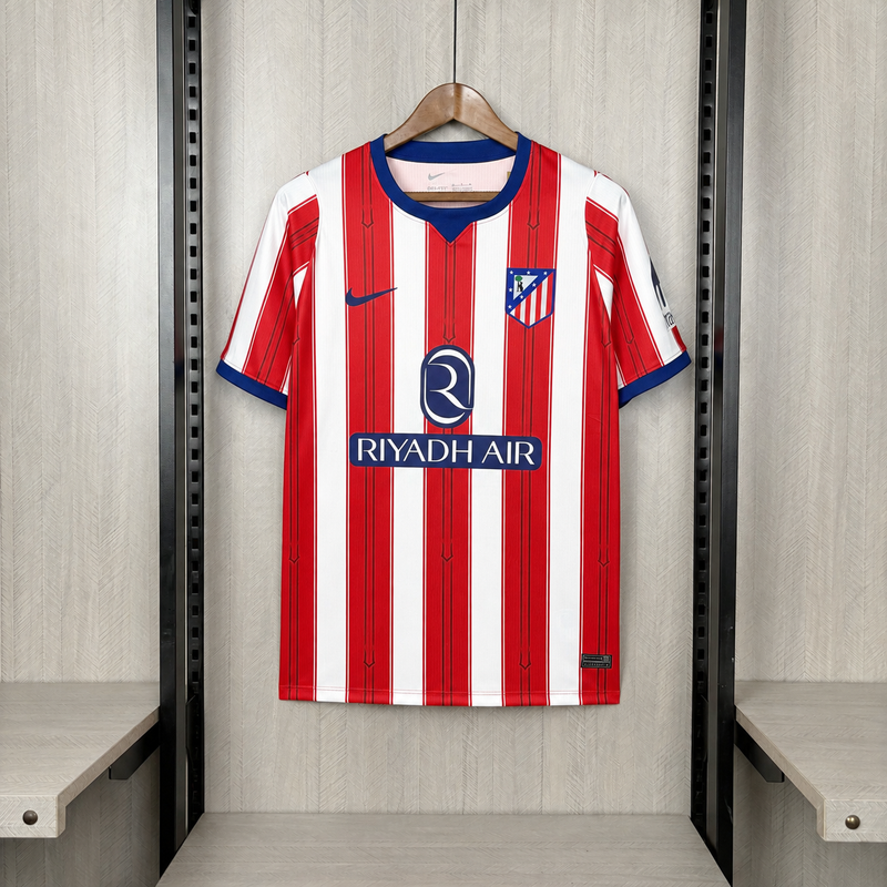 CAMISA DO ATLETICO DE MADRID 26/27 VERMELHO E BRANCO