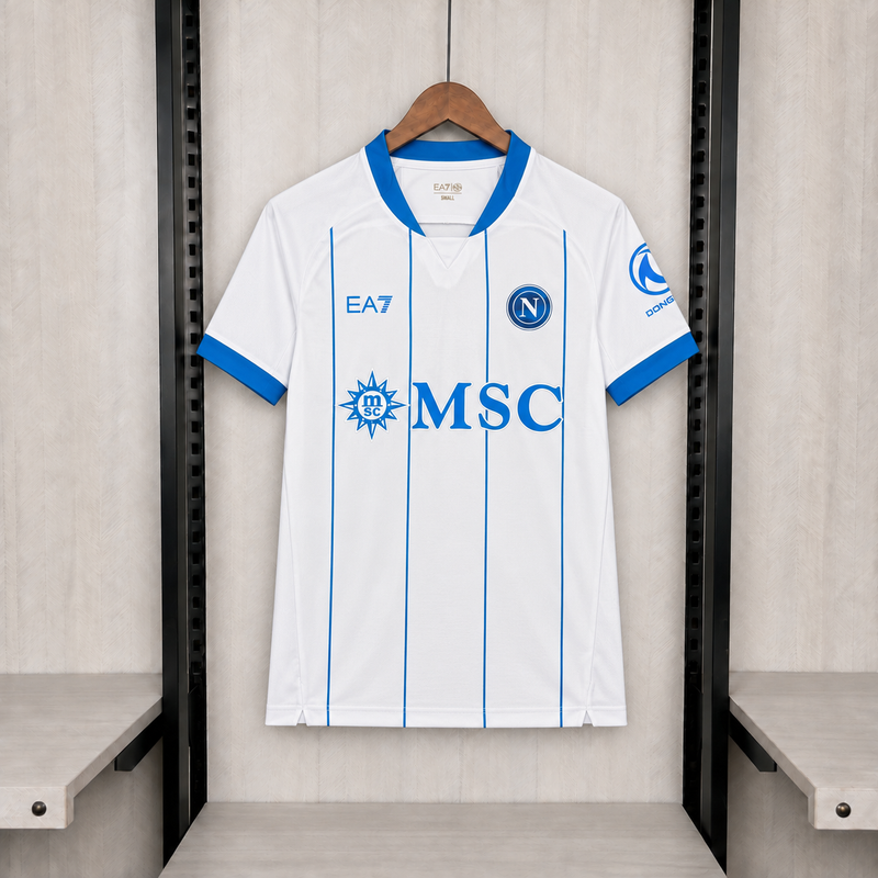 CAMISA DO NAPOLI 26/27 BRANCA