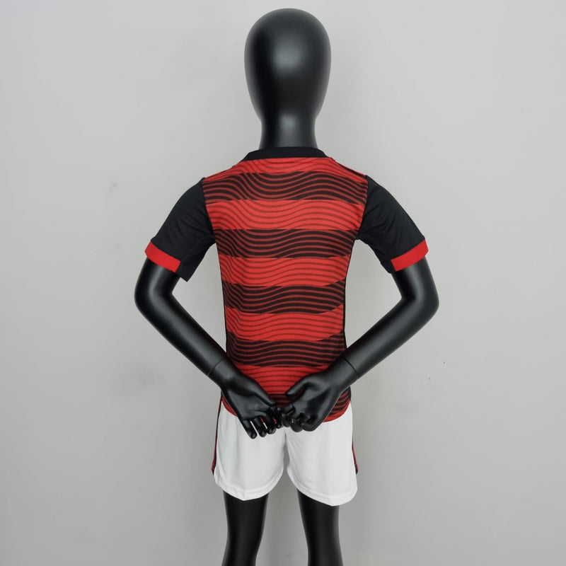 Conjunto Infantil Flamengo 2022/23 - Home - ResPeita Sports 