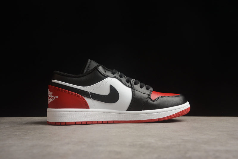 AIR JORDAN 1 LOW BRED TOE 2.0