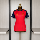 CAMISA FEMININA DA ESPANHA 26/27 VERMELHO