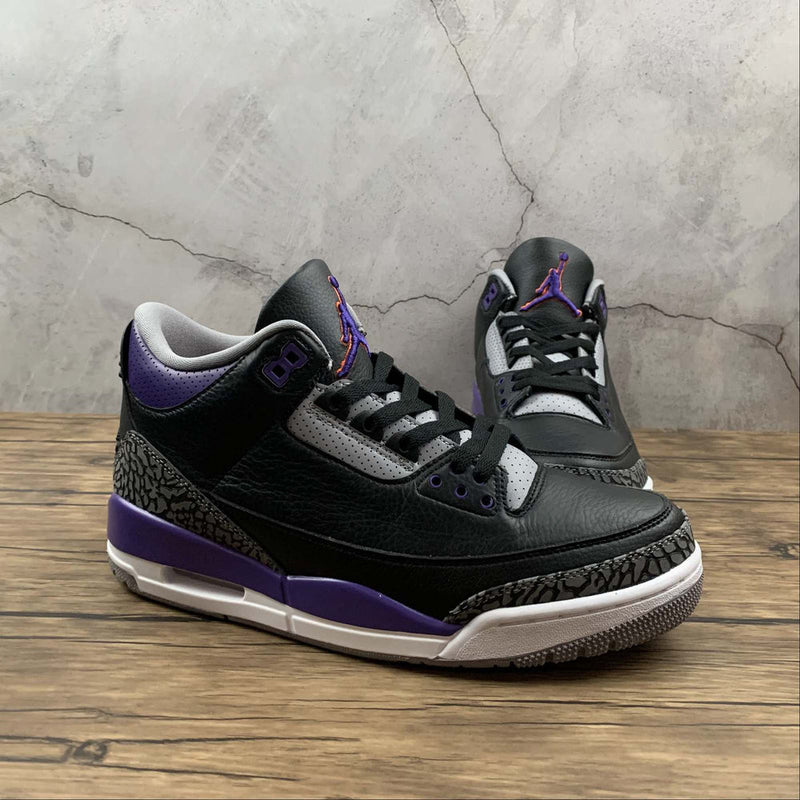 AIR JORDAN 3 RETRO COURT PURPLE