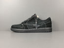 TRAVIS SCOTT X AIR JORDAN 1 LOW BLACK PHANTOM