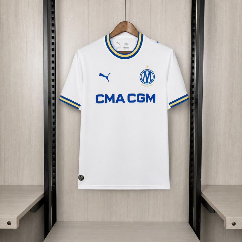 CAMISA DO MARSEILLE 26/27 BRANCO