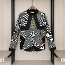 CAMISA DO BRASIL 26/27 GOLEIRO  PRETO E BRANCO