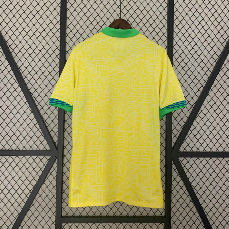 CAMISA DA SELEÇÃO DO BRASIL 25/26 AMARELO