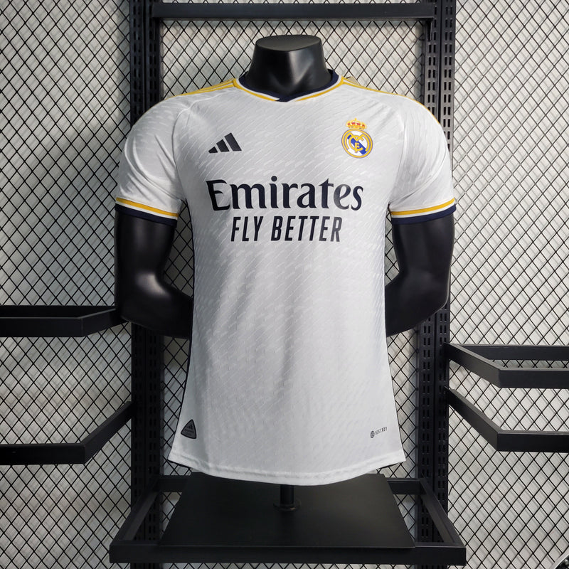 CAMISA VERSÃO PLAYER DO REAL MADRID 23/24 BRANCO