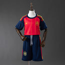 CONJUNTO INFANTIL ESPANHA VERMELHO
