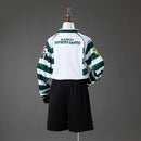 CONJUNTO INFANTIL SPORTING MANGA LONGA RETRO