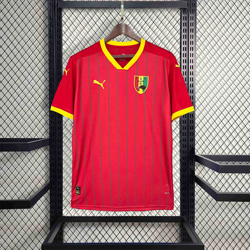 CAMISA DA SELEÇÃO DA GUINÉ 25/26 VERMELHO