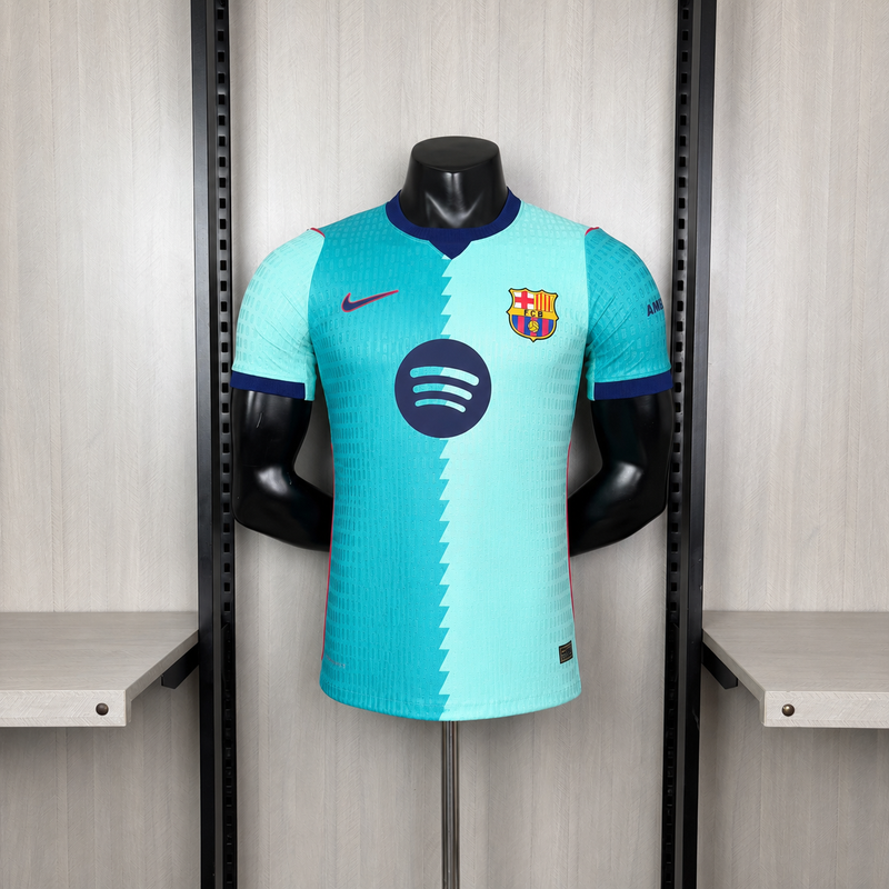CAMISA DO BARCELONA  26/27 AZUL JOGADOR