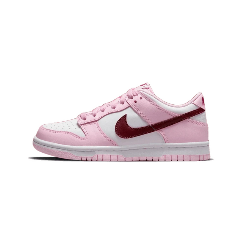 DUNK LOW PINK RED WHITE