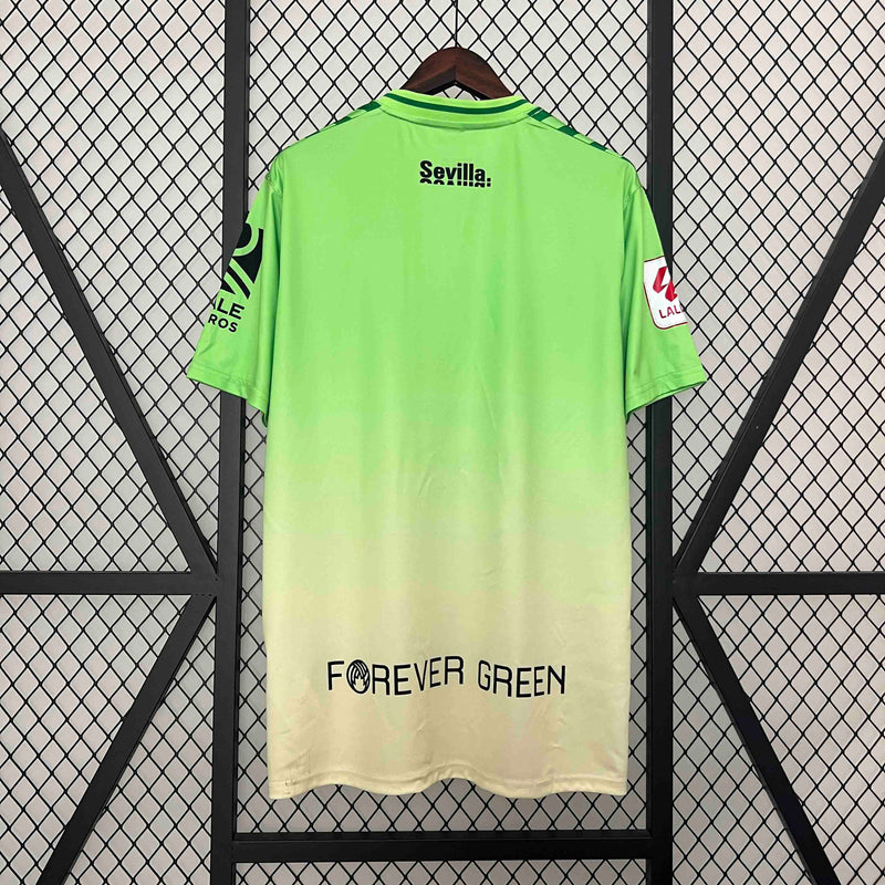 CAMISA DO REAL BATIS 24/25 VERDE E BRANCO EDIÇÃO ESPECIAL