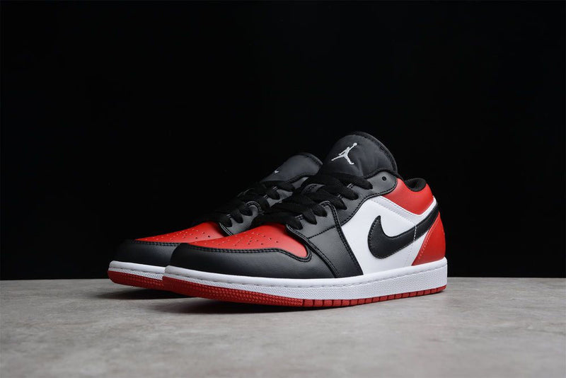 AIR JORDAN 1 LOW BRED TOE