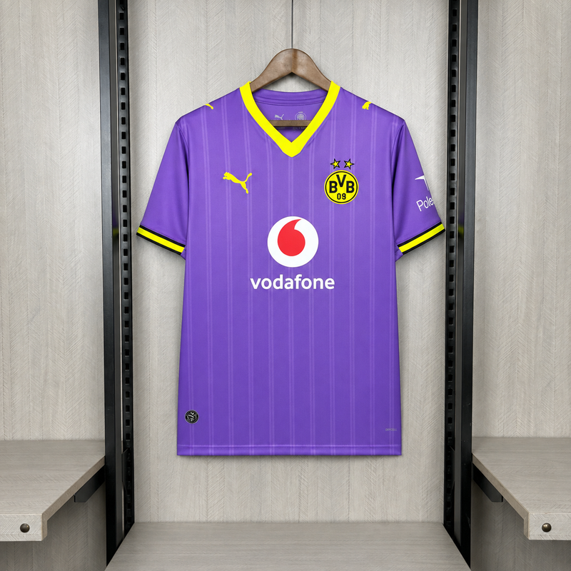 CAMISA DO BORUSSIA DORTMUND 26/27 ROXA