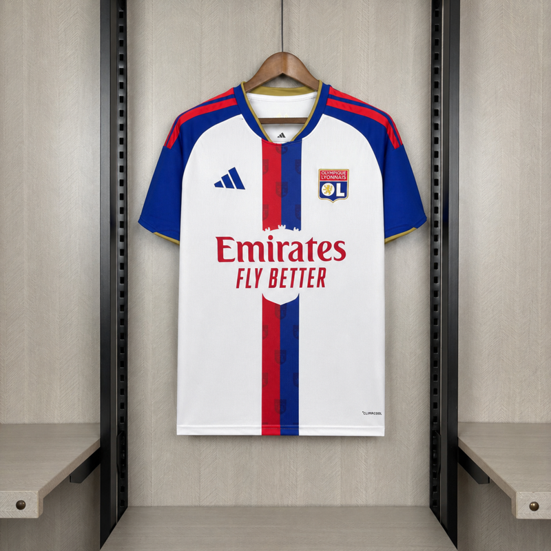 CAMISA DO LYON 26/27 BRANCO