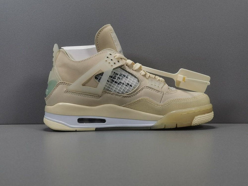 AIR JORDAN 4 X OFF- WHITE SAIL