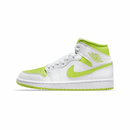 AIR JORDAN 1 MID WHITE LIME