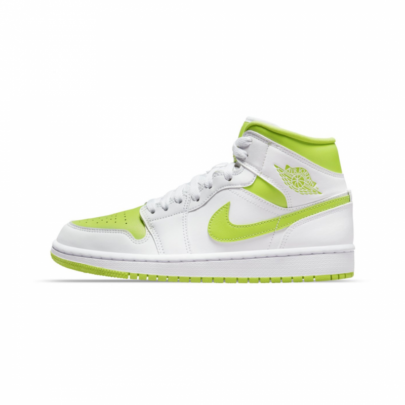 AIR JORDAN 1 MID WHITE LIME