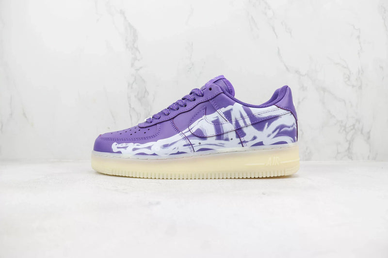 AIR FORCE 1 LOW PURPLE SKELETON