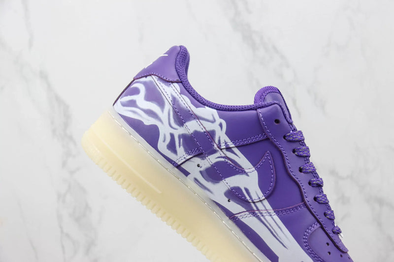 AIR FORCE 1 LOW PURPLE SKELETON