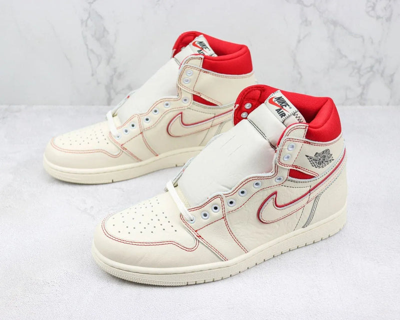 AIR JORDAN 1 RETRO HIGH PHANTOM GYM RED