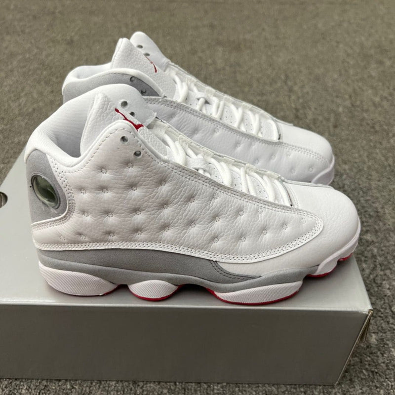 AIR JORDAN 13 RETRO WHITE WOLF GREY