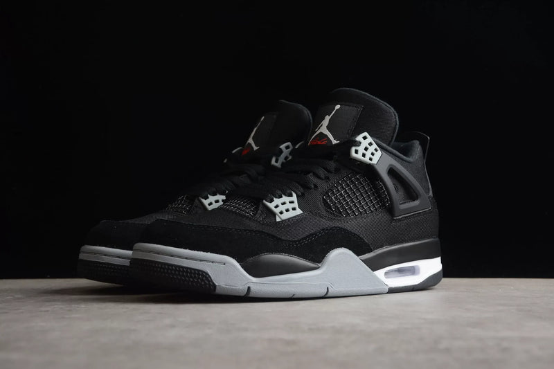 AIR JORDAN 4 SE BLACK CANVAS