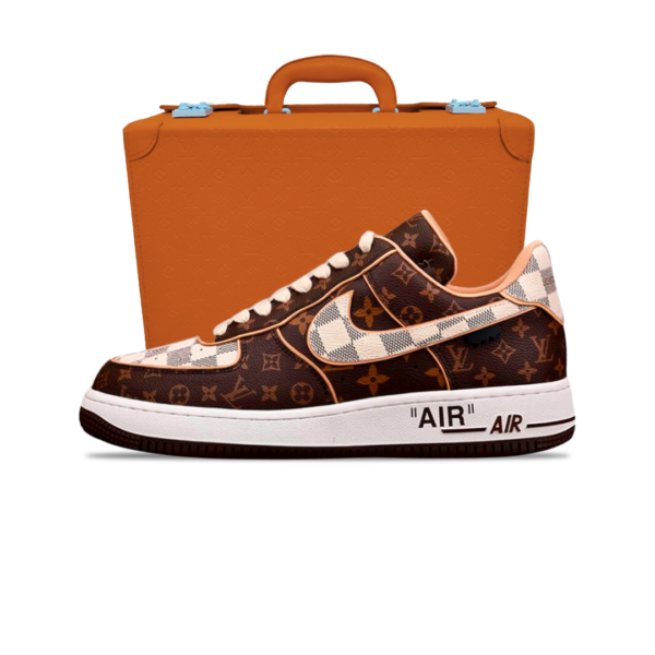 AIR FORCE 1 X LOUIS VUITTON ( COM MALETA)