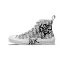 DIOR HIGH TOP BEE EMBROIDERY