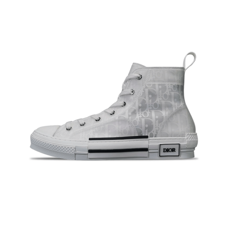 DIOR HIGH TOP OBLIQUE WHITE