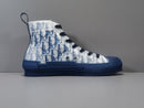 DIOR HIGH TOP OBLIQUE BLUE