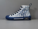 DIOR HIGH TOP OBLIQUE BLUE