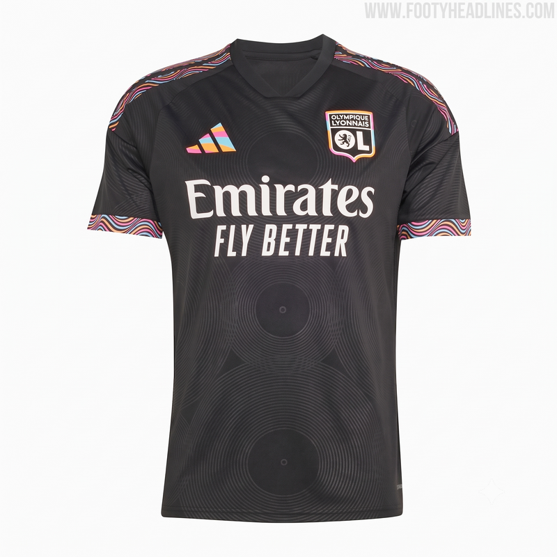 CAMISA DO LYON 25/26 PRETO