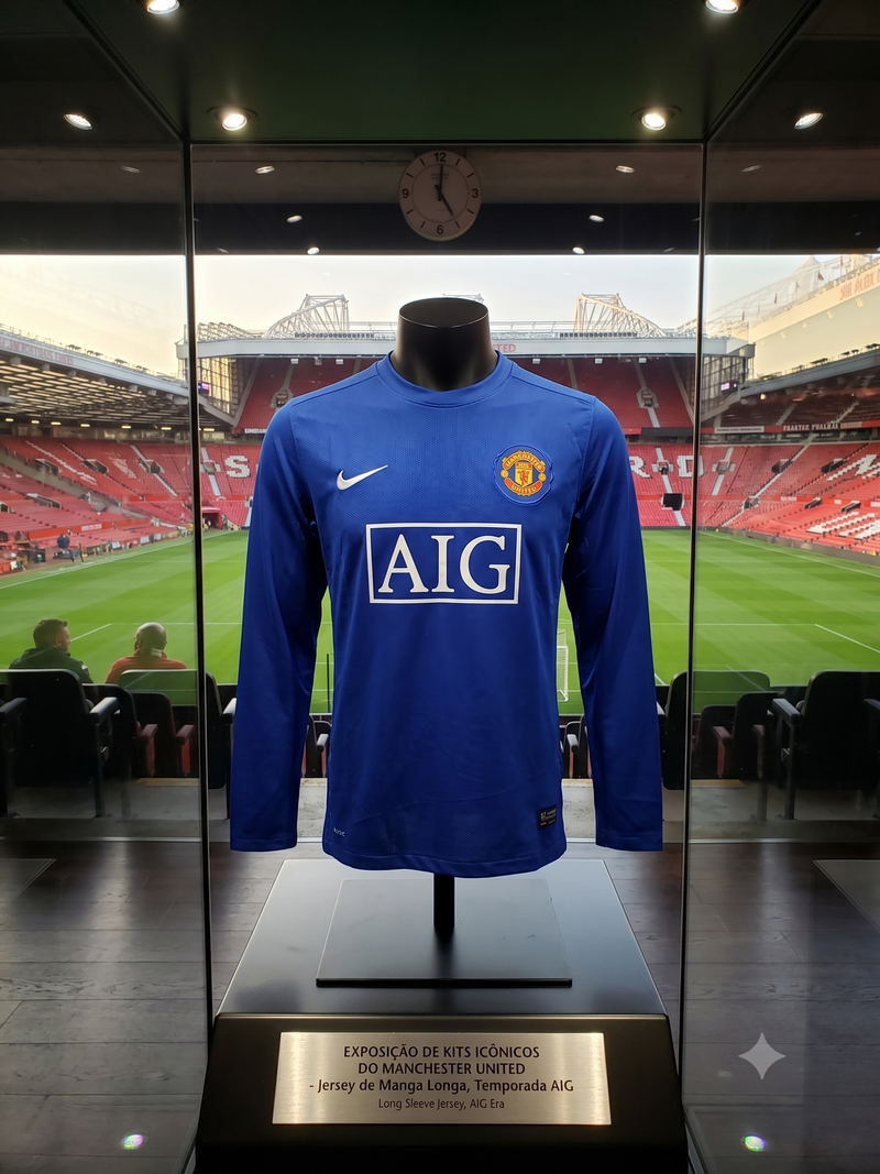 Camiseta Manchester United 08/09 - Versão Retrô