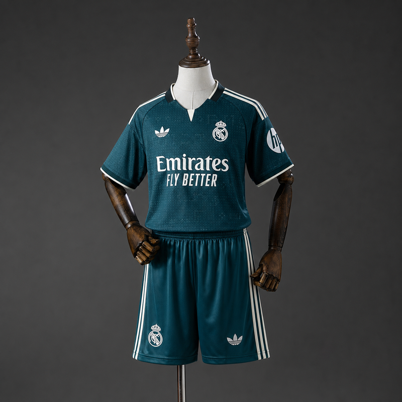 CONJUNTO INFANTIL REAL MADRID VERDE 26/27