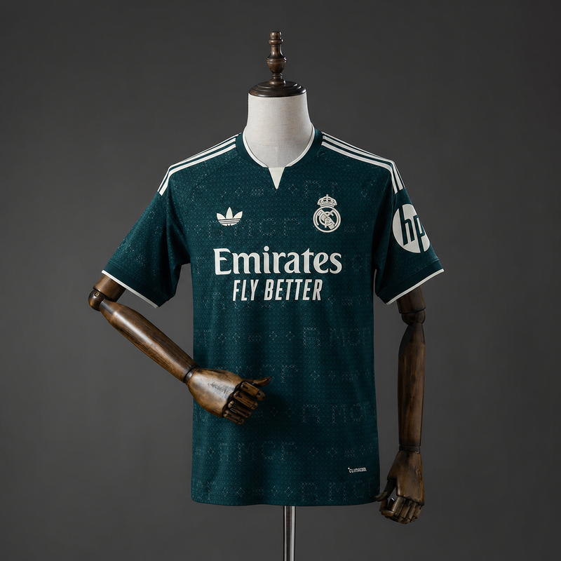 CAMISA DO REAL MADRID 26/27 VERDE