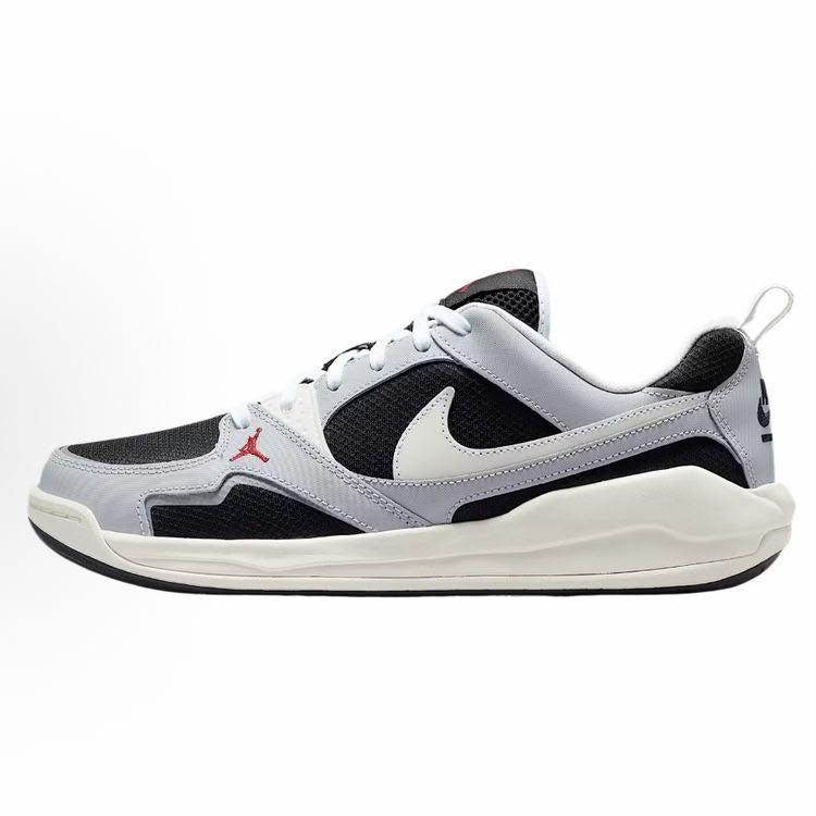 NIKE JORDAN CMFT CINZA, BRANCO E PRETO