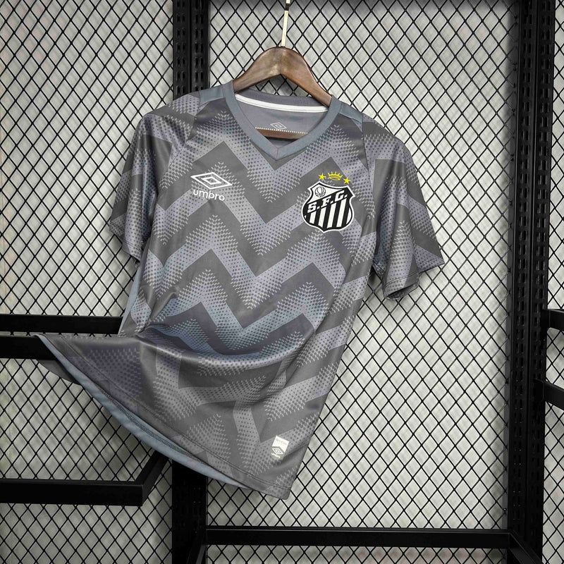 CAMISA DO SANTOS 24/25 CINZA TREINO